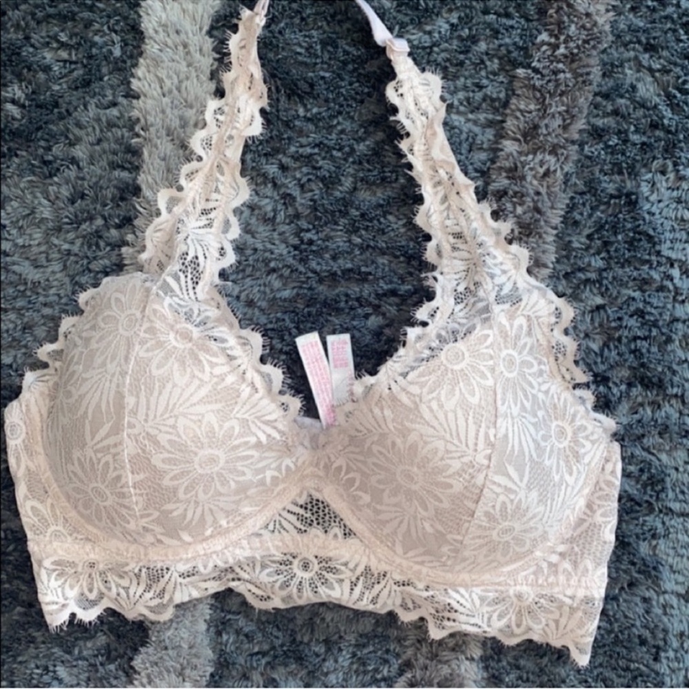 Lace Bralette in Cream